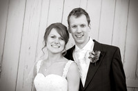 Jo and Stuart's Wedding B&W